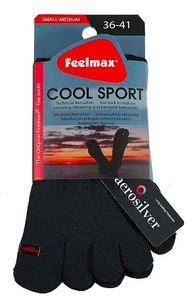 Feelmax Cool Sport urheiluvarvassukat (matala) - Musta