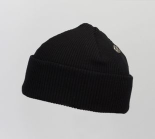 Costo Nipa Black 100% Wool Beanie