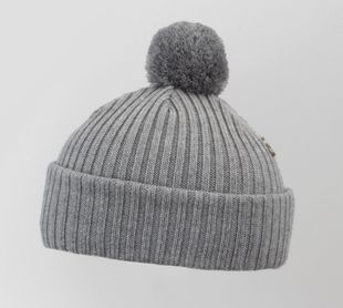 Costo Wipi Melange Grey 100% Wool Beanie