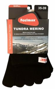Feelmax Tundra Merino varvassukat - Musta