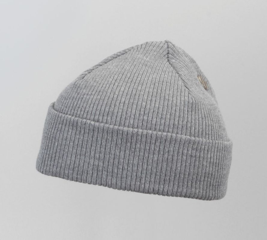 Costo Nipa Grey 100% Wool Beanie