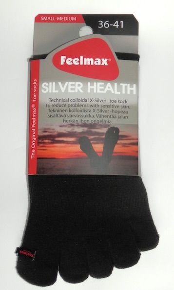 Feelmax Silver Health varvassukat - Musta