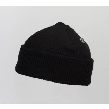 Costo Nipa Black 100% Wool Beanie