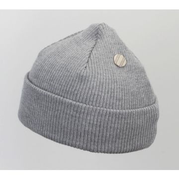 Costo Nipa Grey 100% Wool Beanie
