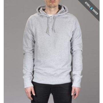 Pure Waste Hoodie - Gray Melange