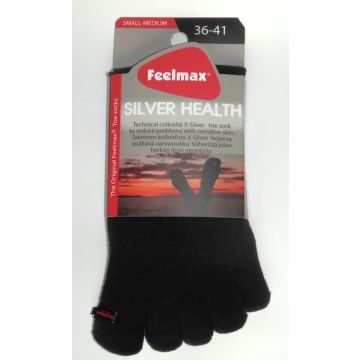 Feelmax Silver Health varvassukat - Musta