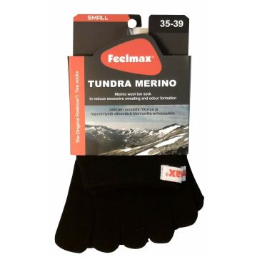 Feelmax Tundra Merino varvassukat - Musta