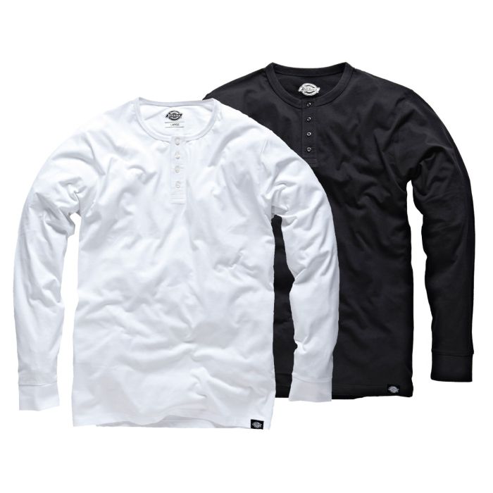 Dickies Seibert Shirt 2 Pack - Black & White