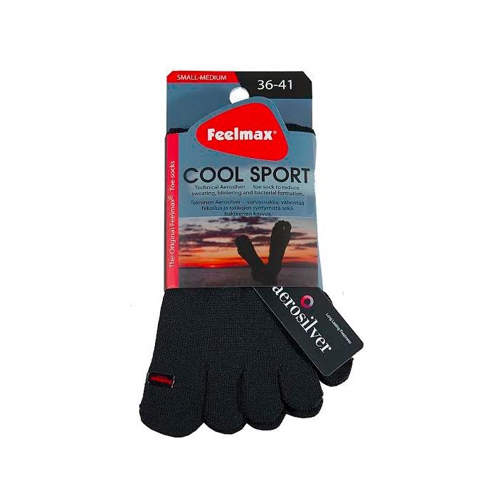 Feelmax Cool Sport urheiluvarvassukat (matala) - Musta