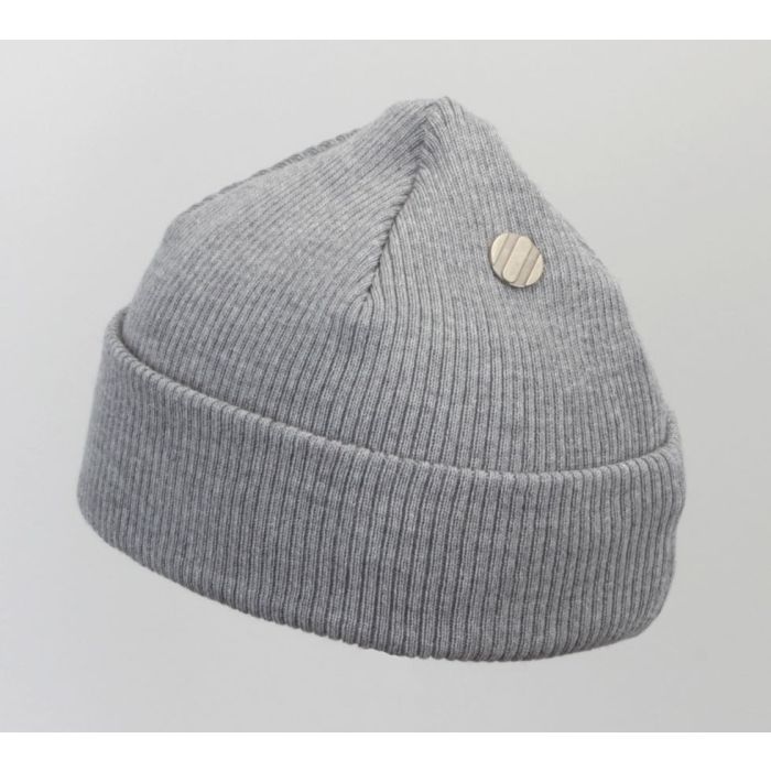 Costo Nipa Grey 100% Wool Beanie