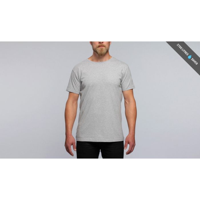 Pure Waste T-Shirt - Grey Melange