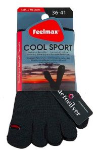 Feelmax Cool Sport urheiluvarvassukat (korkea) - Musta