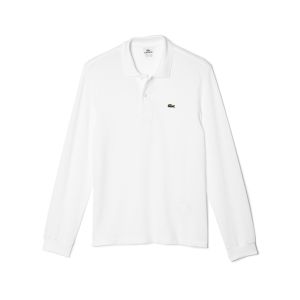 Lacoste Pitkähihainen Poolopaita - Valkoinen