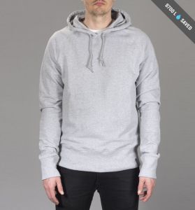 Pure Waste Hoodie - Gray Melange