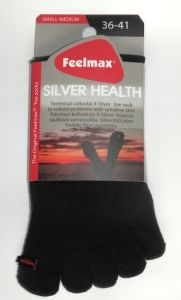 Feelmax Silver Health varvassukat - Musta